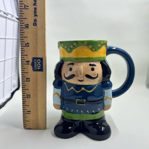 Wondershop Festive Ceramic Mug with Blue and Green Accents - Picture 4 of 8